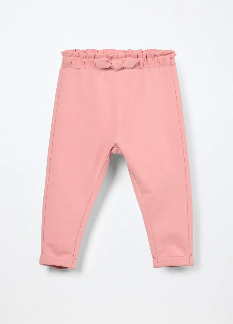 , Pantaloni In French Terry Di Cotone Stretch Neonata,...