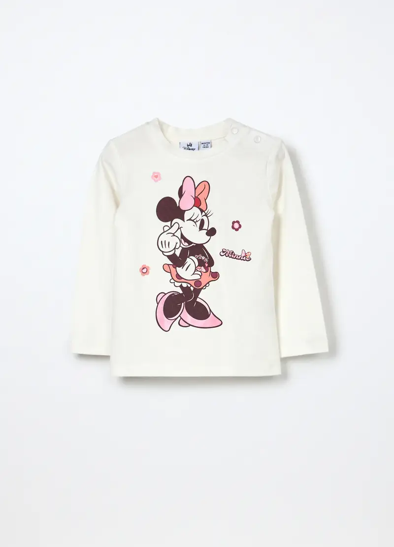 , T-shirt In Jersey Di Cotone Stretch Neonata, Bambina,...