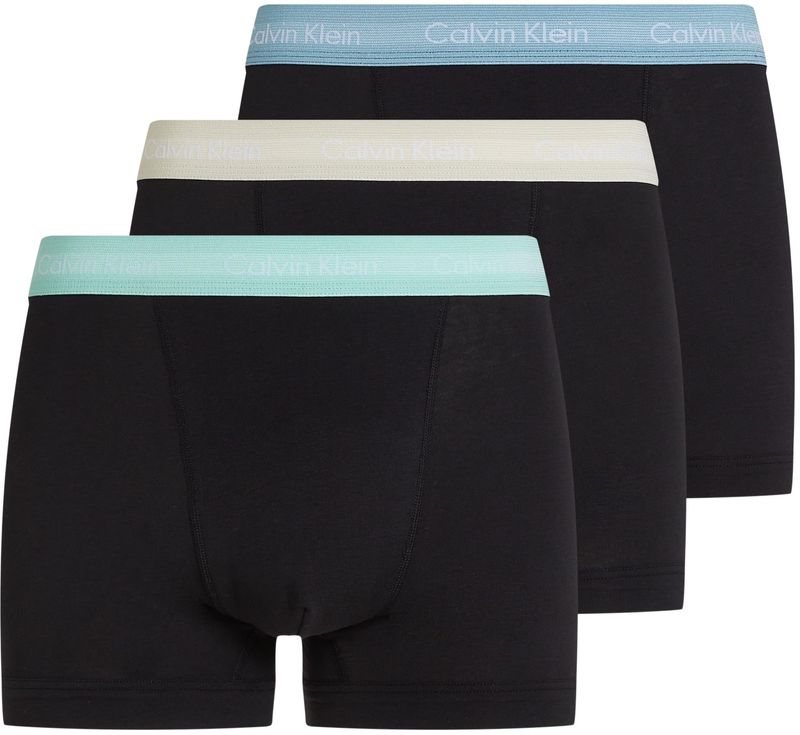 CALVIN KLEIN Pantaloncini Boxer Multicolore S - Confezione da 3