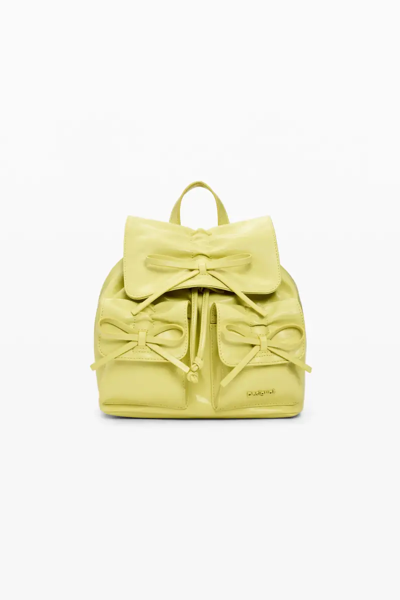 Zaino piccolo con fiocco brillante GREEN