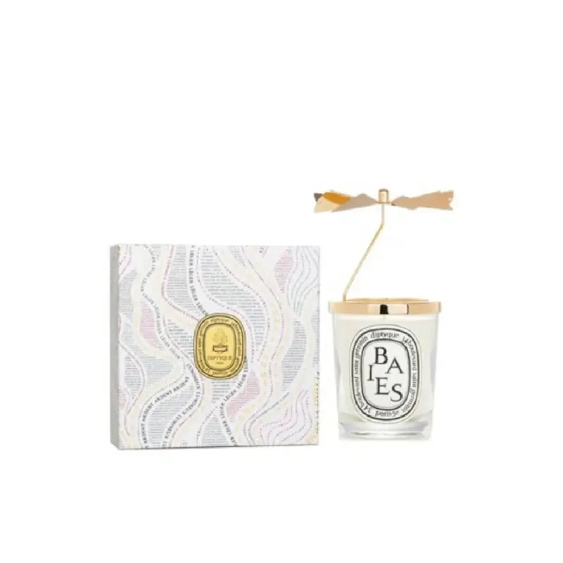 Cofanetto Coffret Carrousel et bougie Baies Natale 2023