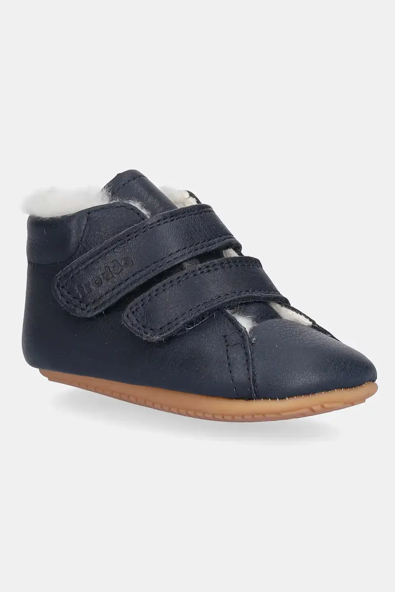 scarpe in pelle neonato/a PREWALKERS FURRY BASIC colore blu...