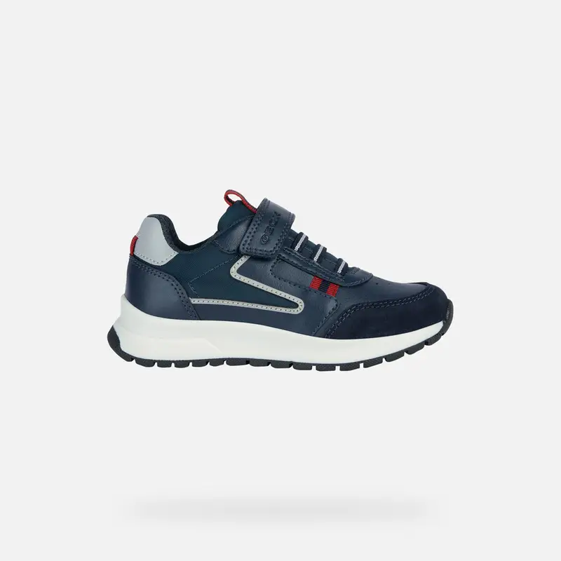 Scarpe Briezee Bambino Blu Navy/rosso Scuro