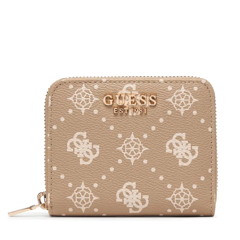 Portafoglio Guess Carrie Logo Slg SWGP98 98137 Beige