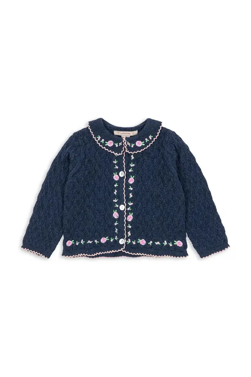 cardigan neonato/a ROSIER CARDIGAN colore blu navy KS103971