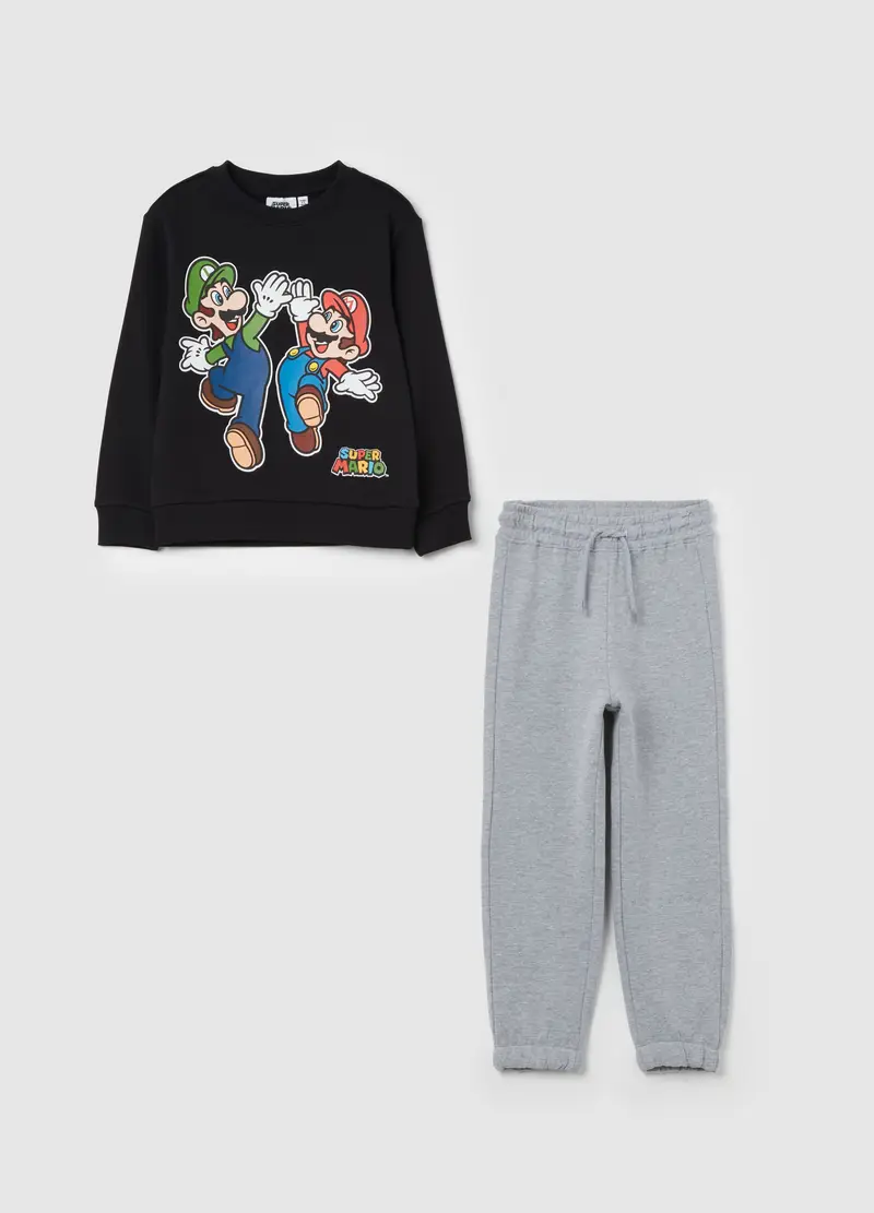 , Jogging Set In Felpa Con Stampa Super Mario™, Bambino,...