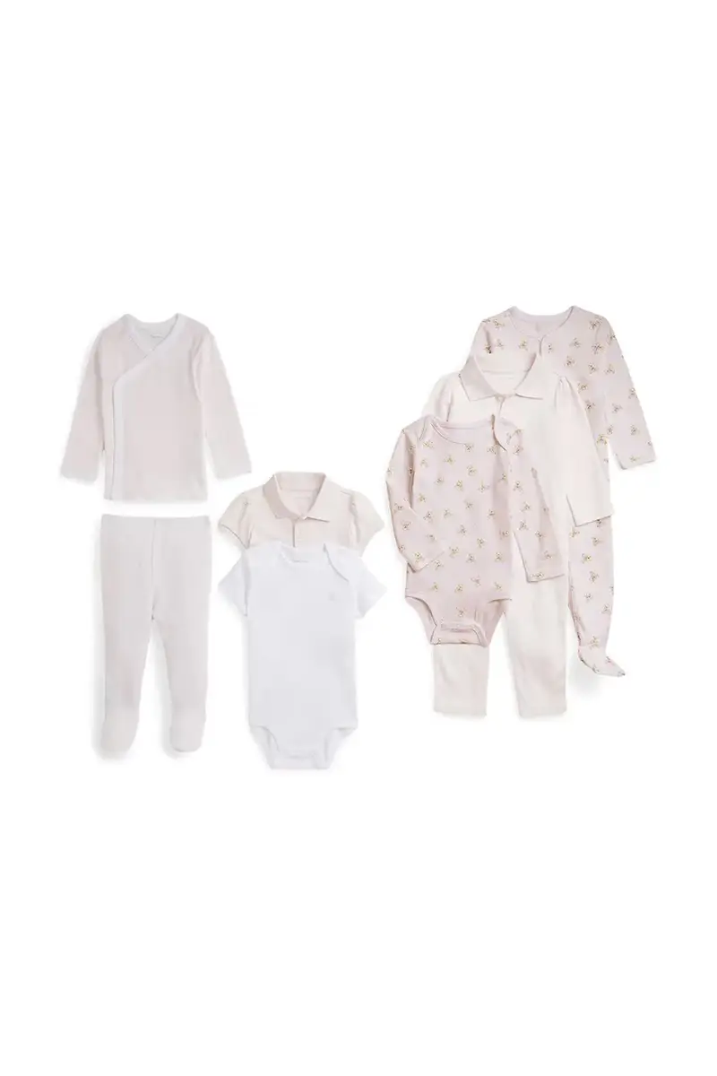 completo in cotone neonato/a 3,20981E+11 Rosa