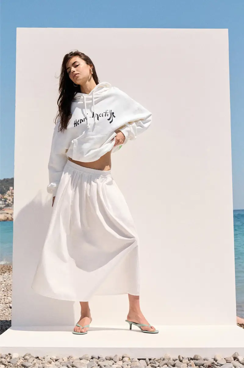 Felpa Henri Matisse Bianco