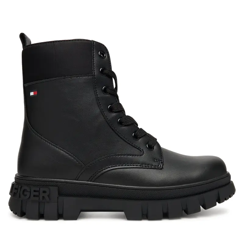 Scarponcini Tommy Hilfiger Lace-Up Bootie T3A5-34046-1695 D...