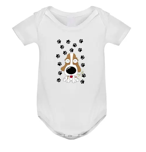 Body neonato orme di cane