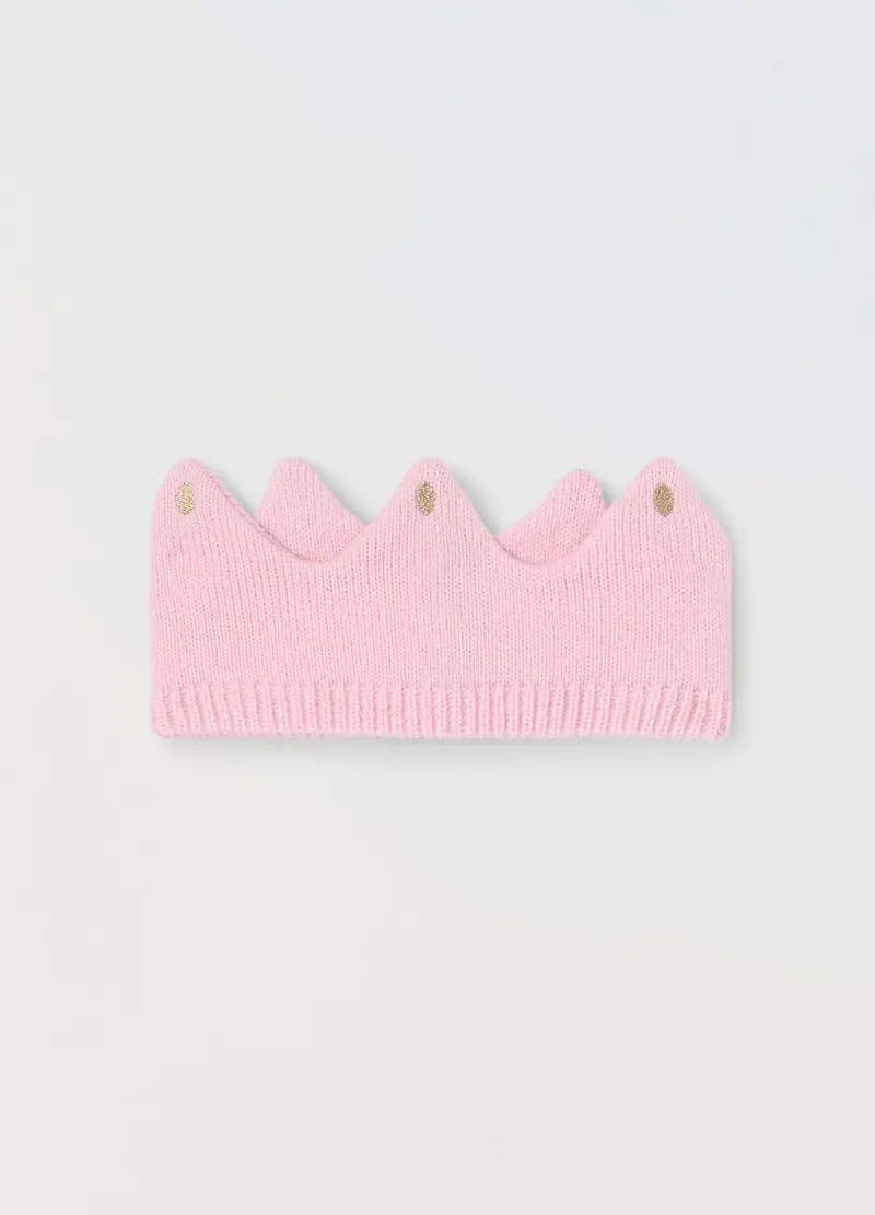 , Fascetta Tricot Neonata, Rosa cipria, .U