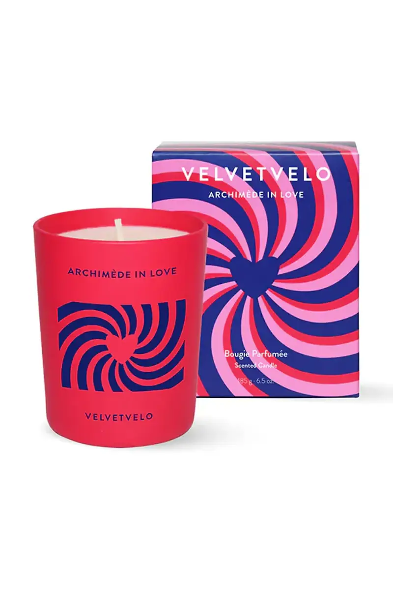 candela profumata Archimede in Love 185 g colore rosso...